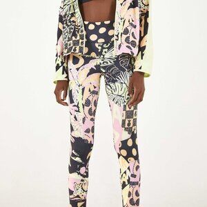 ADIDAS FARM TOTALLY NEW RIO LEGGINGS PINK